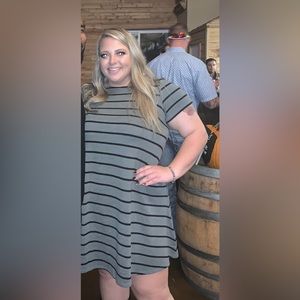 🩶 Torrid Striped Dress / Size 2 🩶
